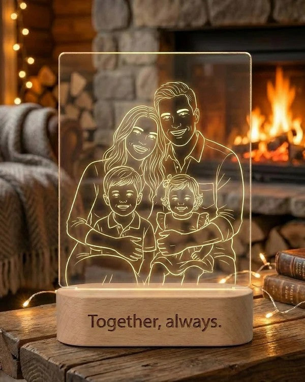 AuraLine™ — Line Art Lamp